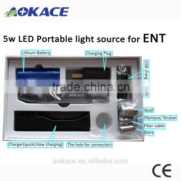 Medical handheld LED Examination cold Light Source