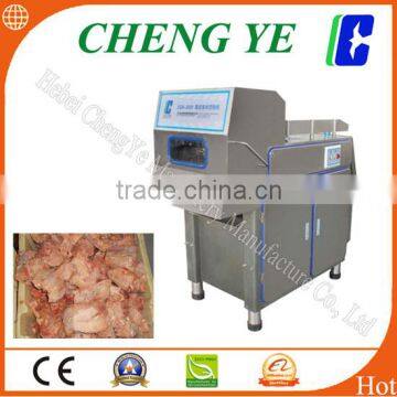 Electric commercial meat cutting machine with large capacity of 4t/h, DQK2000 Frozen Meat Cutter