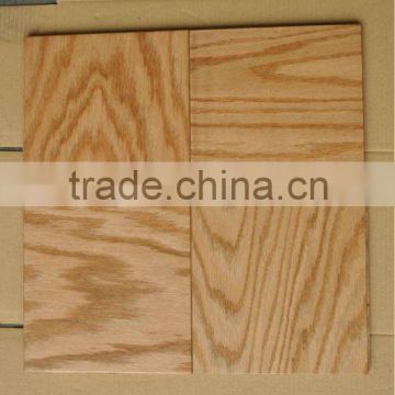Engineered Red Oak square wood flooring