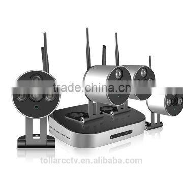 Wifi security camera kit Wireless IP camera wifi kit 1.0MP 720P IP NVR kit