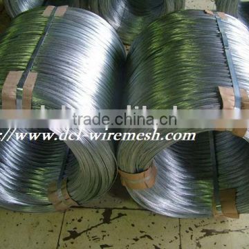 Zinc coated steel wire 1.8mm;oval fence wire
