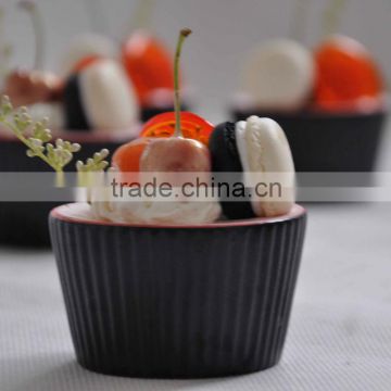 Souffle Ceramic Mousses Cups Wholesale made in china