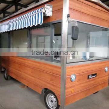 Customized Fast Food Truck Mobile, Food and hot dog Cart