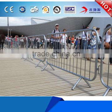 Best choice cheap price China manufacturer hot dipped galvanized crowd control barrier for sale