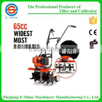 with 2-stroke power tiller,cultivator,garden tool