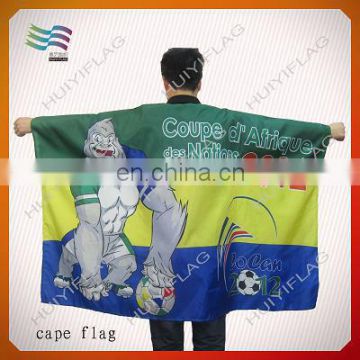 Professional Football Body Flag for Sport Fans