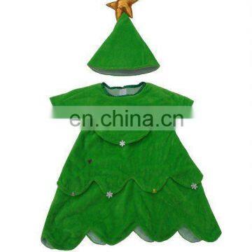 TZ-62204 Christmas Tree Costume For Children