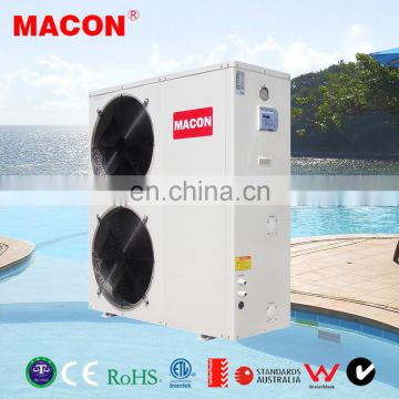 Metal EVI air source swimming pool heat pump 5HP MACON heat pump side air discharge