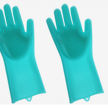 For Cleaning Long Rubber Silicone Glove Double-sided Wear 