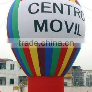 good quality giant ground advertising inflatable hot air balloon