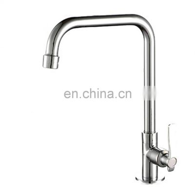China faucet factory wholesale single handle kitchen water tap