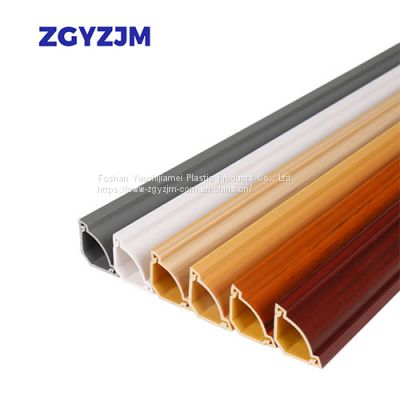 ZGYZJM SW-35 Cable Concealer, Cover Raceway Kit, Triangle Cord Hider for Wall Office, Cable Trunking