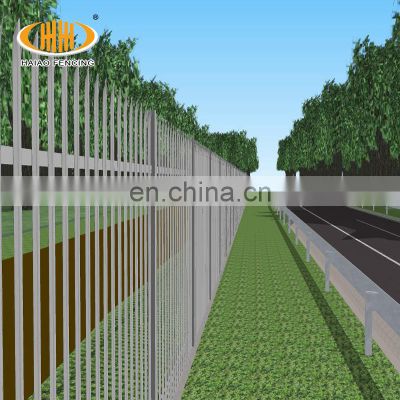 Factory supply metal yard fence garden palisade fence