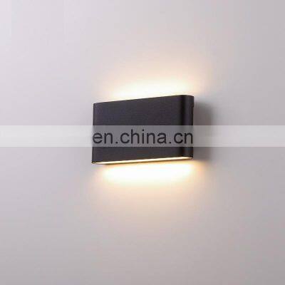 High Quality Aluminum Luminaire Black And White Led Indoor Wall Lights