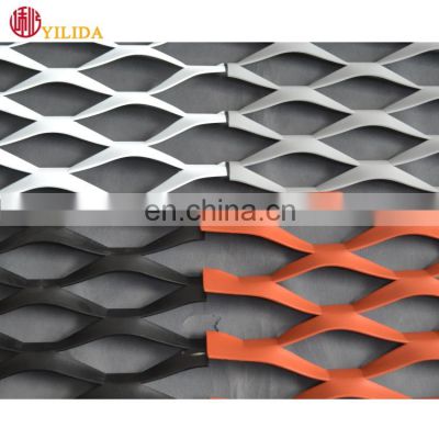 RAL color coating diamond mesh expanded metal supplier