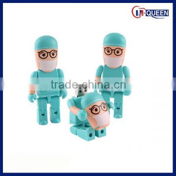 Character Custom Shaped USB Flash Memory from 64MB to 64GB, 8 Years Experiences Factory