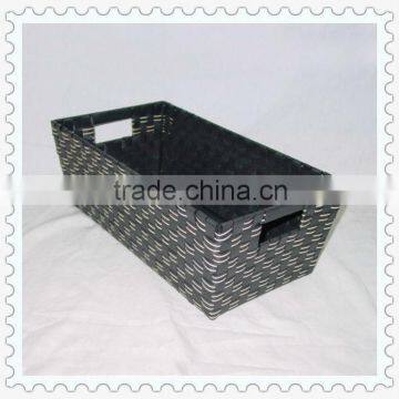 galvanized woven storage decorative plastic coated wire baskets