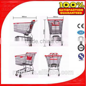 RHB-110C metal shopping trolley carts