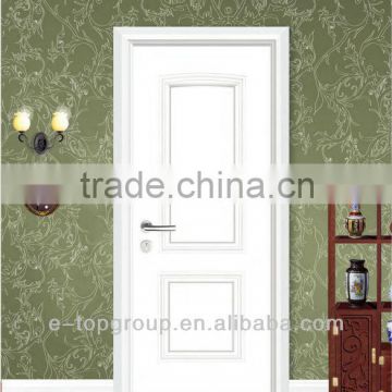 white color MDF solid wooden door