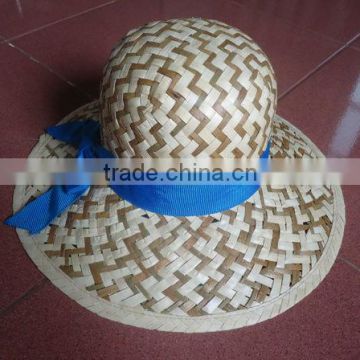 100% palm leaf straw hat