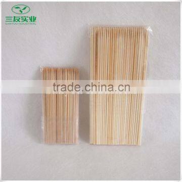 bamboo skewers 40cm with logo custom made in Jiangxi