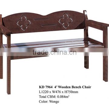 Wooden Long Bench Chair 4'