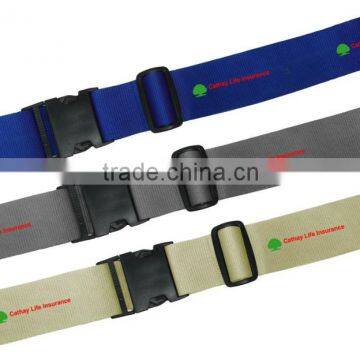 Top quality cheap travel luggage belt/personalized luggage belt