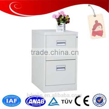 mondern office furniture industrial metal cabinet drawers made in China Good price powder coated vertical 2 drawers cabinet