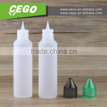 2016 new product Eliquid Ejuice Pe Plastic Ldpe Bottle/15ml 30ml unicorn pen shape pe bottle