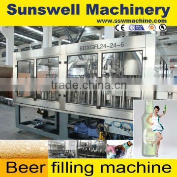 Economy Linear Type Beer Automatic Filling Machine