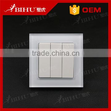 Luxury Crystal glass touch wall switch with good quanlity and competitive price