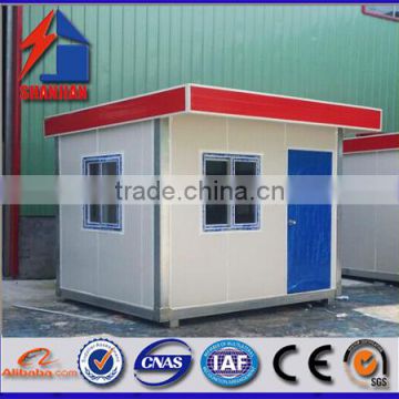 Prefabricated guard house, sentry box store for sale with sandwich panel