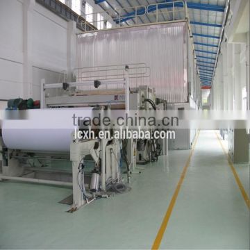 Shandong Xinhe 70t/d Capacity Offset Paper Machine,high grade cultural paper machine