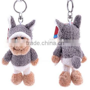 Hot selling donkey Stuffed Animal Plush Toys Dolls Keychain