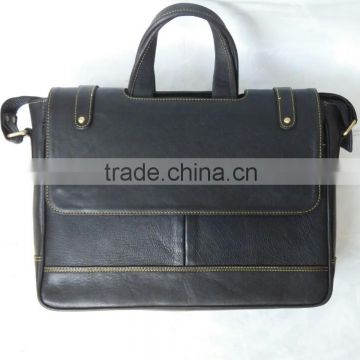 Excutive Tote Business Leather Bag with laptop case
