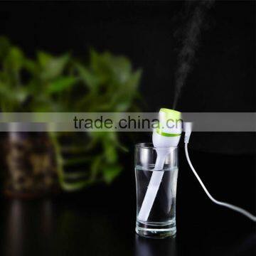 microphone shaped mini cool mist humidifier