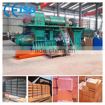 Advanced technology high quality full automatic clay brick production line