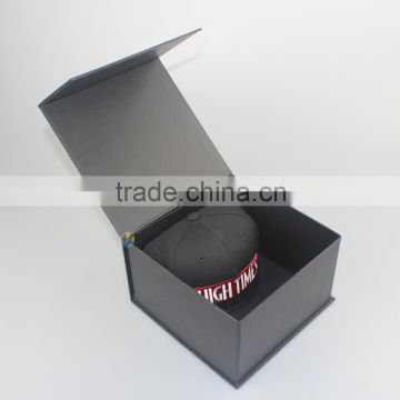Custom folding paper packaging stackable hat boxes