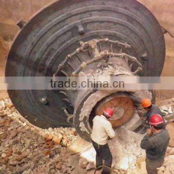 Ore Mining casting ball mill shell cover CE Approved