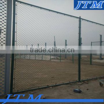 (17 years factory)Wholesale zinc coated tennis court chain link fence