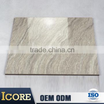 Foshan Best White And Grey 80 X 80Cm Nano Polished Unbreakable Floor Tiles