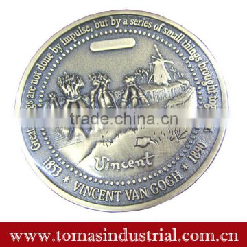 2016 new design wholesale metal coin souvenir coin custom design coin military coin