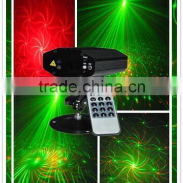 4 Gobo Remote Beautiful Effects Mini Disco stage laser lighting /Christmas lights