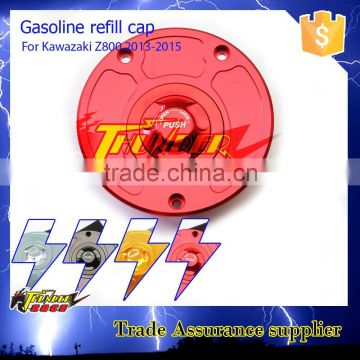 Aluminum CNC and Anodize Gasoline tank cap for kawasaki z800