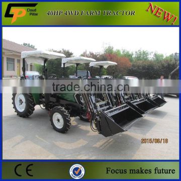 4wd mini tractor with loader and backhoe
