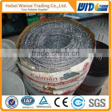 Construction Material Mlilitary PVC coated galvanized barbed Wire high tensile barbed wire