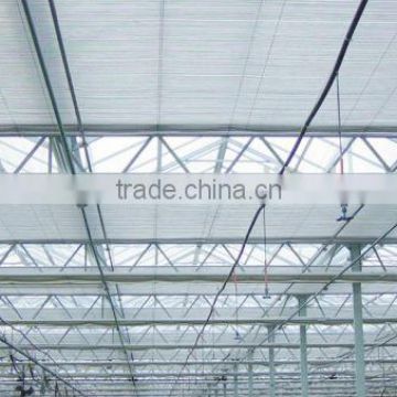 Agriculture muti-span greenhouse shading screen