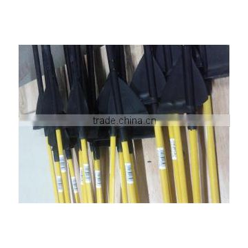 re-usable high strength plastic coated fence post