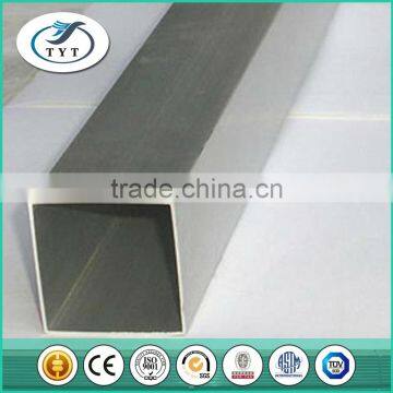 Zinc-plated carbon square pipe for frame construction