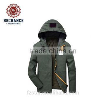 Outdoor unisex hodded lightweight breathable windproof waterproof mountaineering softshell jacket